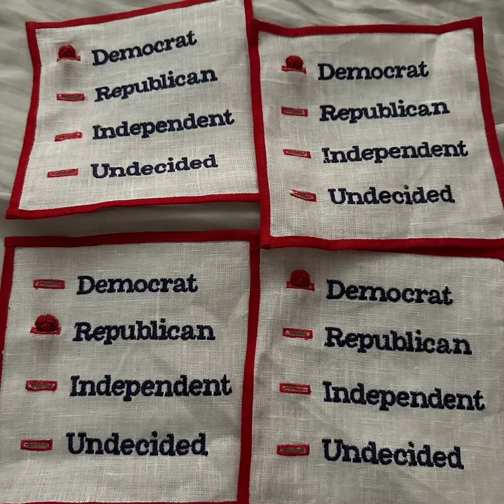 Ballot‎ Box Cocktail Napkins by Halo Home